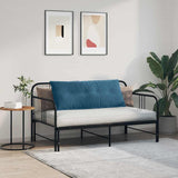 Cuscino per Schiena Blu 120 x 50 cm Tessuto in Cords