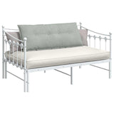 Cuscino per Schiena Grigio chiaro 120 x 50 cm Tessuto in Cords