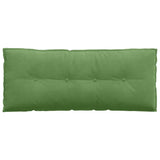 Cuscino per Schiena Verde chiaro 120 x 50 cm Tessuto in Cords