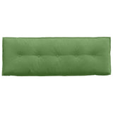 Cuscino per Schiena Verde chiaro 140 x 50 cm Tessuto in Cords