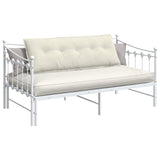 Cuscino per Schiena Crema 140 x 50 cm Tessuto in Cords