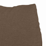 Cuscino per Schiena Marrone 45 x 20 x 35 cm Tessuto