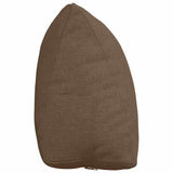 Cuscino per Schiena Marrone 45 x 20 x 35 cm Tessuto