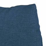 Cuscino per Schiena Blu 45 x 20 x 35 cm Tessuto
