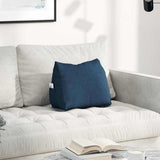Cuscino per Schiena Blu 45 x 20 x 35 cm Tessuto
