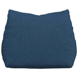 Cuscino per Schiena Blu 45 x 20 x 35 cm Tessuto