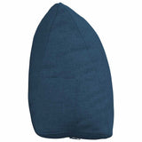 Cuscino per Schiena Blu 45 x 20 x 35 cm Tessuto