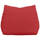 Cuscino per Schiena Rosso 45 x 20 x 35 cm Tessuto