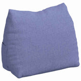 Cuscino per Schiena Blu jeans 45 x 20 x 35 cm Tessuto
