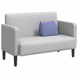 Cuscino per Schiena Blu jeans 45 x 20 x 35 cm Tessuto