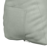 Cuscino per Schiena Grigio chiaro 45 x 20 x 35 cm