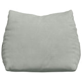 Cuscino per Schiena Grigio chiaro 45 x 20 x 35 cm