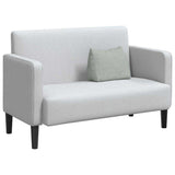 Cuscino per Schiena Grigio chiaro 45 x 20 x 35 cm