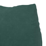 Cuscino per Schiena Verde Scuro 45 x 20 x 35 cm