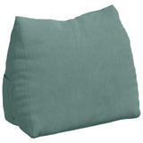 Cuscino per Schiena Verde Mare 45 x 20 x 35 cm Tessuto in Cords