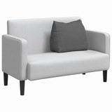 Cuscino per Schiena Grigio scuro 60 x 20 x 50 cm Tessuto