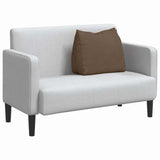 Cuscino per Schiena Marrone 60 x 20 x 50 cm Tessuto