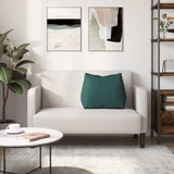 Cuscino per Schiena Verde Scuro 60 x 20 x 50 cm Tessuto