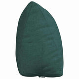 Cuscino per Schiena Verde Scuro 60 x 20 x 50 cm Tessuto