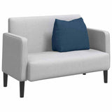 Cuscino per Schiena Blu 60 x 20 x 50 cm Tessuto