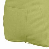 Cuscino per Schiena Verde chiaro 60 x 20 x 50 cm Tessuto