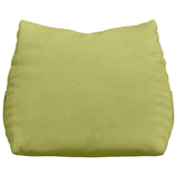 Cuscino per Schiena Verde chiaro 60 x 20 x 50 cm Tessuto