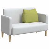Cuscino per Schiena Verde chiaro 60 x 20 x 50 cm Tessuto