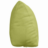 Cuscino per Schiena Verde chiaro 60 x 20 x 50 cm Tessuto