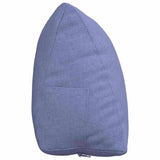 Cuscino per Schiena Blu jeans 60 x 20 x 50 cm Tessuto
