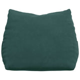 Cuscino per Schiena Verde Scuro 60 x 20 x 50 cm