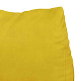 Cuscino per Schiena Giallo 60 x 20 x 50 cm Tessuto in Cords