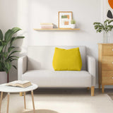 Cuscino per Schiena Giallo 60 x 20 x 50 cm Tessuto in Cords