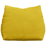 Cuscino per Schiena Giallo 60 x 20 x 50 cm Tessuto in Cords