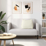 Cuscino per Schiena Crema 60 x 20 x 50 cm Tessuto in Cords