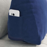 Cuscino per Schiena Blu Polizia 60 x 20 x 50 cm