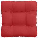 Cuscini per Seduta 4 pcs Rosso 40 x 40 x 12 cm Tessuto