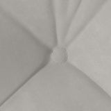 Cuscini per Seduta 4 pcs Grigio chiaro 40 x 40 cm