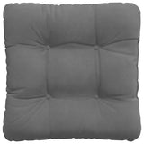 Cuscini per Seduta 4 pcs Grigio scuro 40 x 40 cm