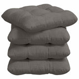 Cuscini per Seduta 4 pcs Grigio chiaro 40 x 40 cm