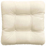 Cuscini per Seduta 4 pcs Crema 40 x 40 cm Tessuto in Cords