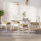 Cuscini per Seduta 4 pcs Grigio Verde 40 x 40 cm