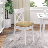 Cuscini per Seduta 4 pcs Grigio Verde 40 x 40 cm