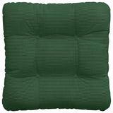Cuscini per Seduta 4 pcs Verde Scuro 40 x 40 cm