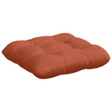 Cuscini per Seduta 4 pcs Rosso Arancio 40 x 40 cm
