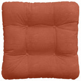 Cuscini per Seduta 4 pcs Rosso Arancio 40 x 40 cm