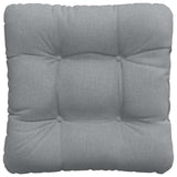 Cuscini per Seduta 4 pcs Grigio chiaro 45 x 45 x 12 cm Tessuto