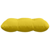 Cuscini per Seduta 4 pcs Giallo Chiaro 45 x 45 x 12 cm Tessuto