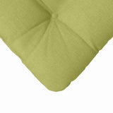 Cuscini per Seduta 4 pcs Verde chiaro 45 x 45 x 12 cm Tessuto