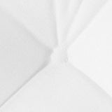 Cuscini per Seduta 4 pcs Bianco 45 x 45 x 12 cm Tessuto