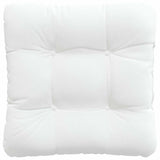 Cuscini per Seduta 4 pcs Bianco 45 x 45 x 12 cm Tessuto
